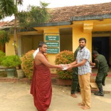 Donations in Sri Lanka